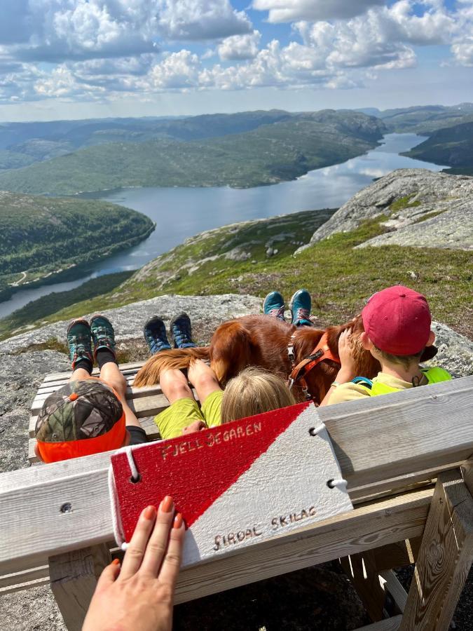 Flott Leilighet Pa Haugen I Sirdal Tjorhom Eksteriør billede