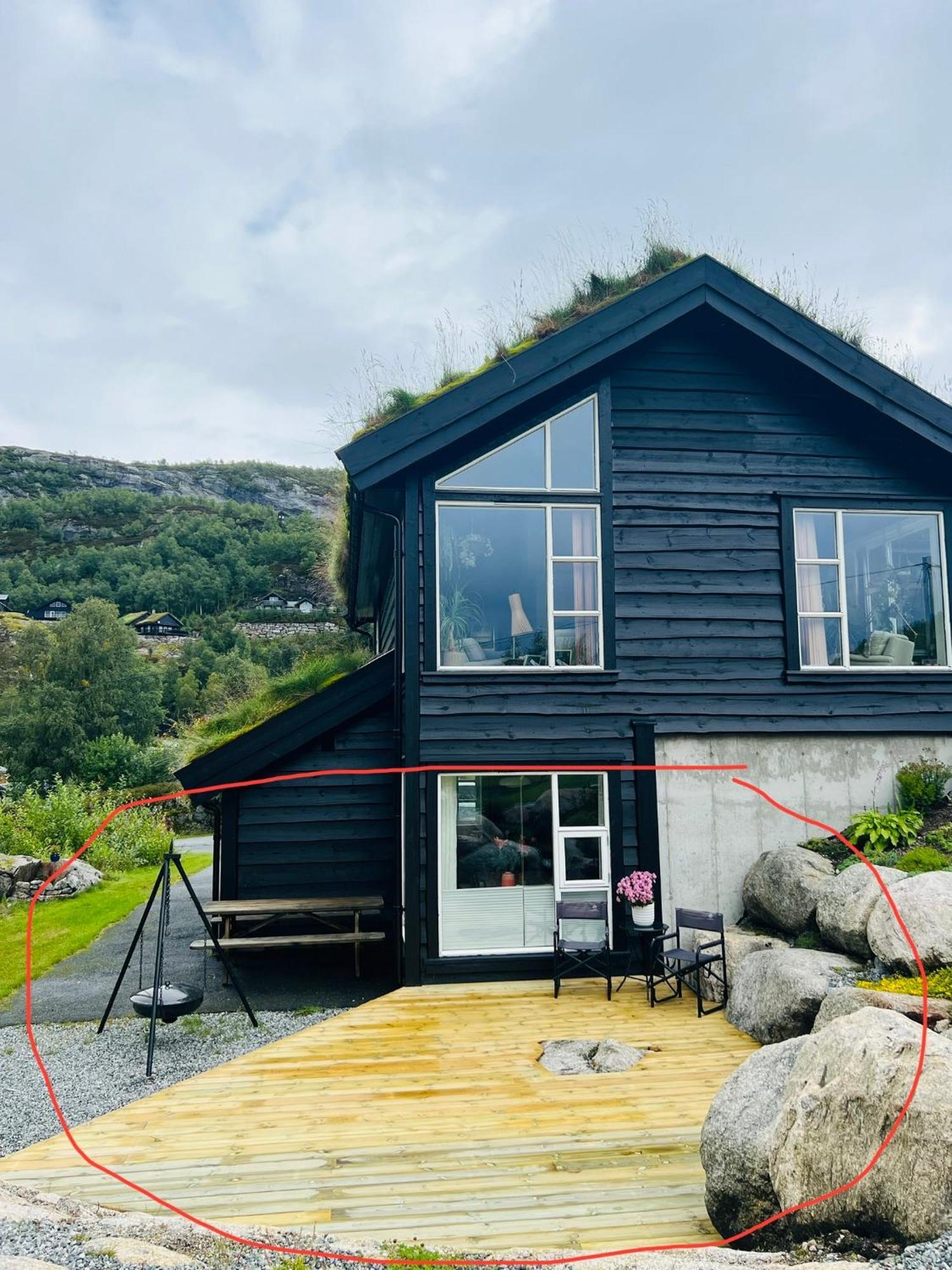 Flott Leilighet Pa Haugen I Sirdal Tjorhom Eksteriør billede